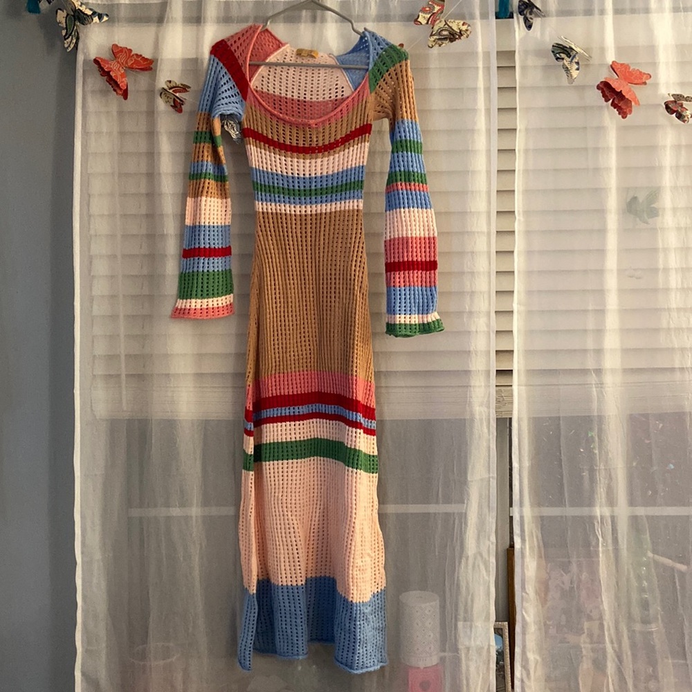 VERGE GIRL Crochet/Knit Dress